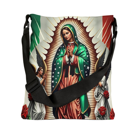Adjustable Strap Tote - Virgin Mary