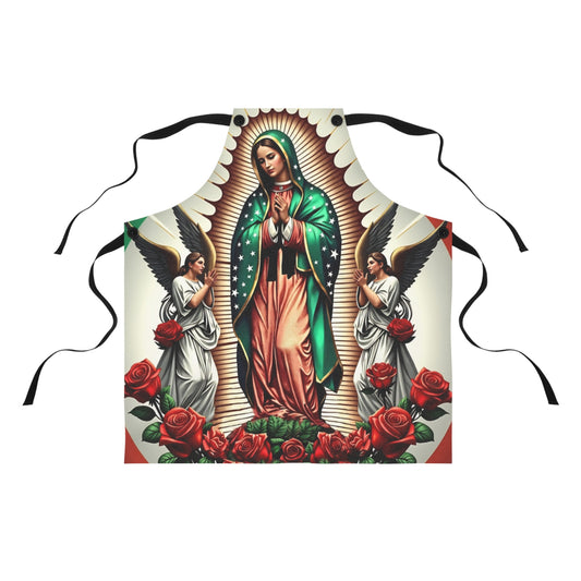 Catholic Apron Inspired by Our Lady of Guadalupe