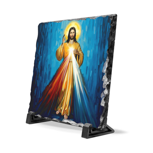 Slate Display Divine Mercy