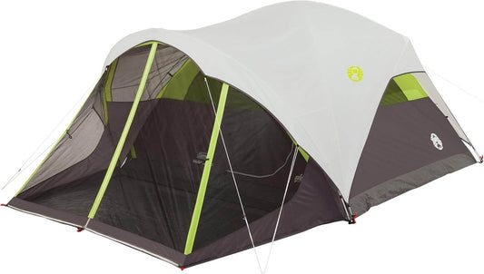 Coleman Steel Creek 6-Person Tent with Screened Porch & Integrated Rainfly NEW