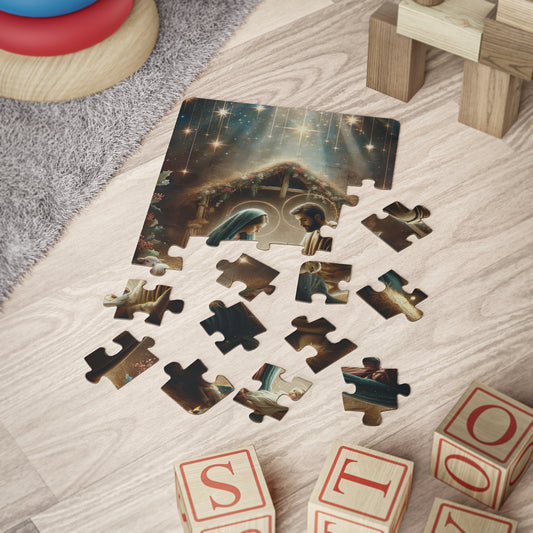 Holy Family Nativity Kids Puzzle 30 Pieces, Jigsaw for Children Catholic Christian Gift