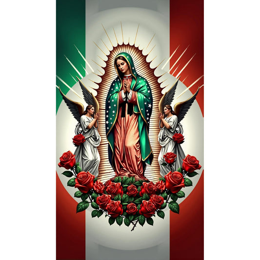 Ultra Soft Luxurious Our Lady of Guadalupe Blanket